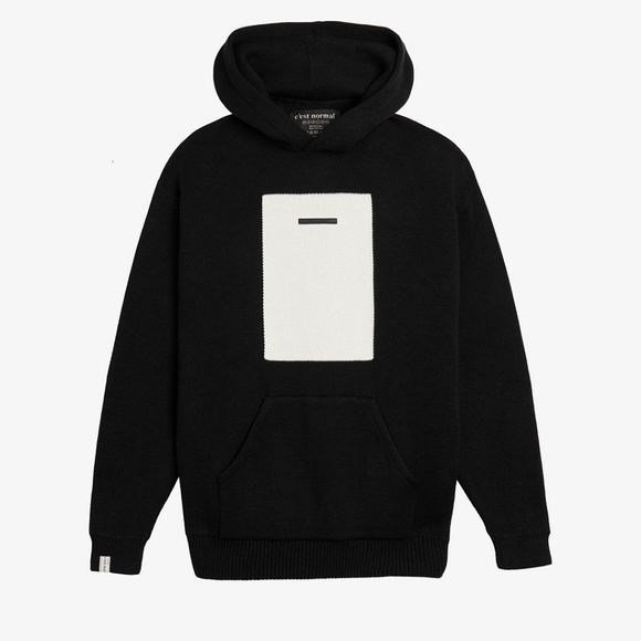 C'est Normal BRAND NEW men's knit hoodie - Picture 1 of 6